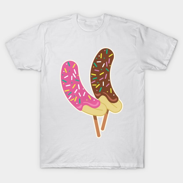 Choco Banana T-Shirt by peachycrossing